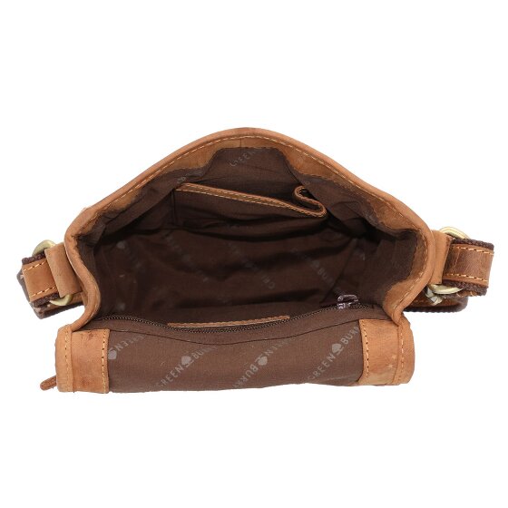 Greenburry Vintage Umhängetasche Leder 21 cm