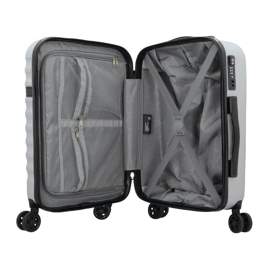 Bugatti Corium 4-Rollen Kabinentrolley 55 cm