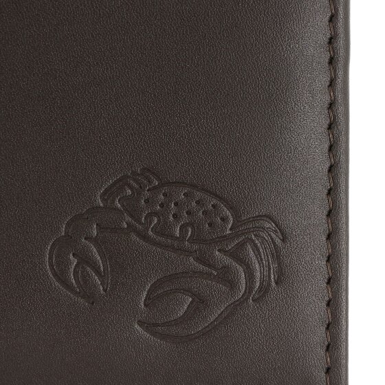 oxmox Leather Geldbörse RFID Schutz Leder 12 cm