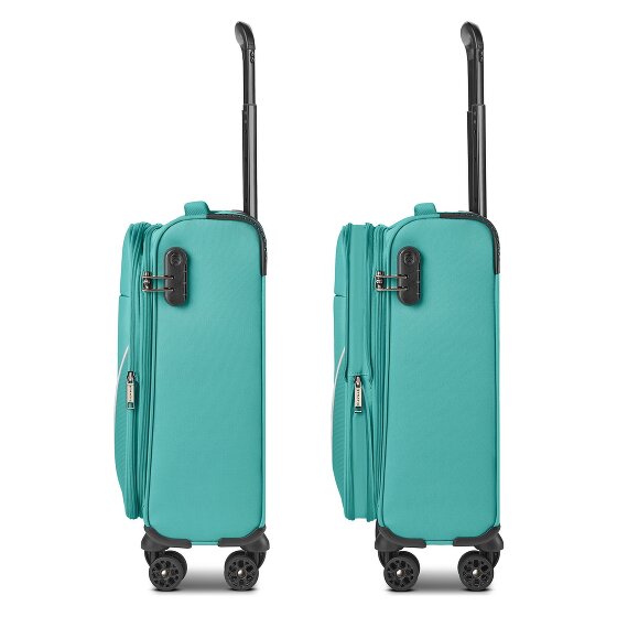Stratic taska 4 Rollen Kabinentrolley S 55 cm mit Dehnfalte