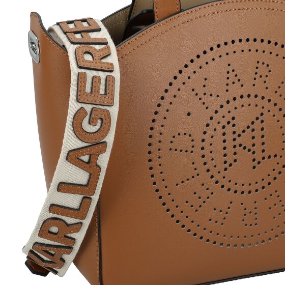 Karl Lagerfeld Circle Shopper Tasche Leder 26 cm