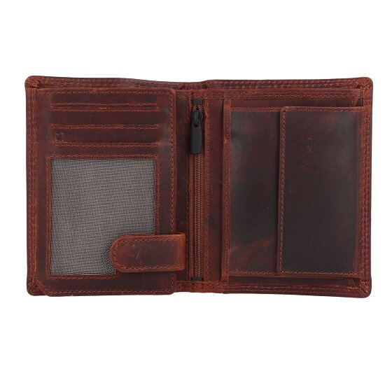 Jack Kinsky Monterey Geldbörse RFID Schutz Leder 10.5 cm