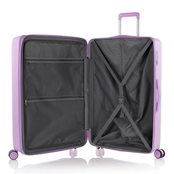 Heys Pastel 4 Rollen Trolley L 76 cm mit Dehnfalte