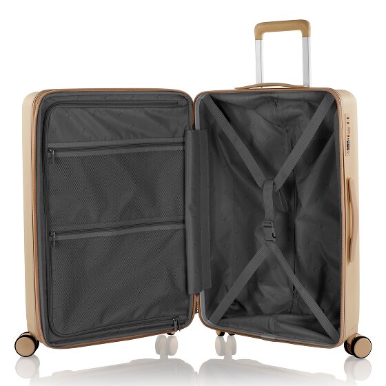 Heys Pastel 4 Rollen Trolley M 66 cm mit Dehnfalte