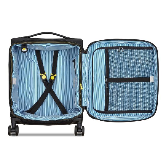 Delsey Paris Montmartre 3 4 Rollen Kabinentrolley 55 cm mit Dehnfalte