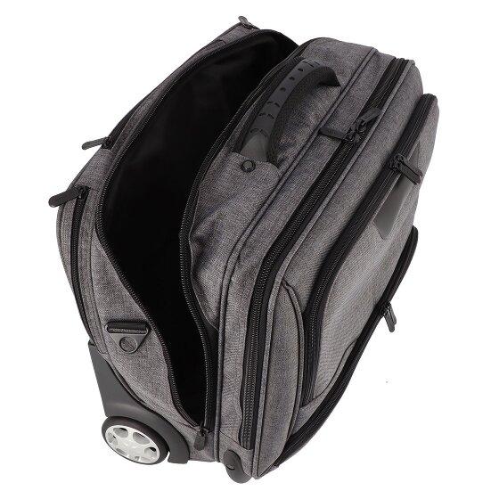 Dermata 2 Rollen Businesstrolley 44 cm Laptopfach