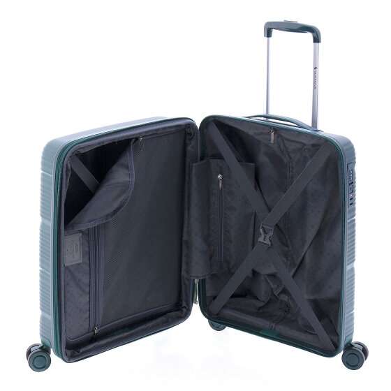 Gladiator 0800 4 Rollen Trolley 55 cm mit Dehnfalte