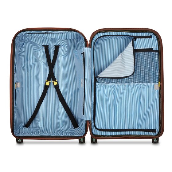 Delsey Paris Carrousel 2 4 Rollen Trolley 77 cm mit Dehnfalte