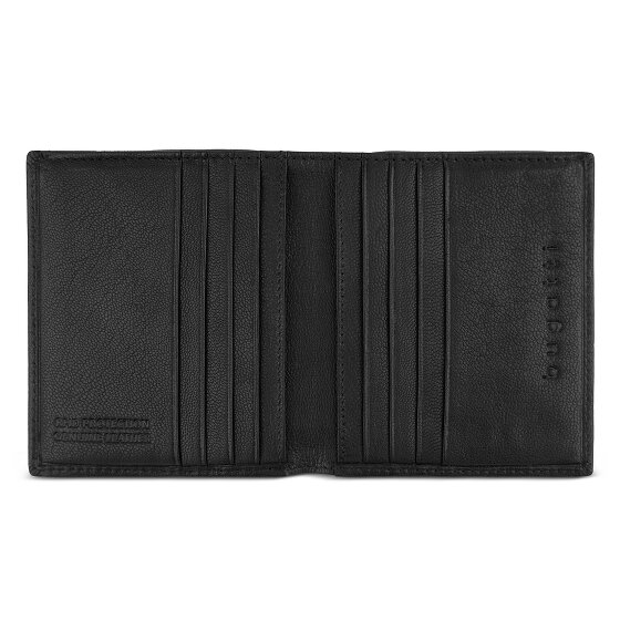 Bugatti Black Magic Geldbörse RFID Schutz Leder 10 cm