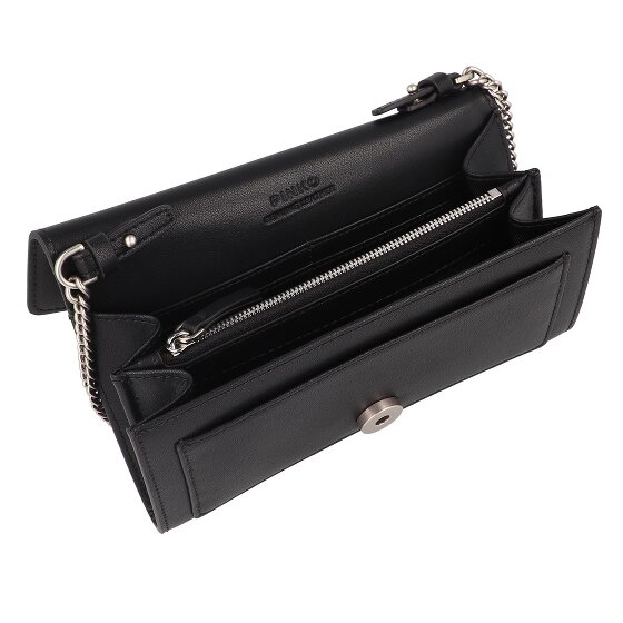 PINKO Love One Clutch Tasche Leder 19 cm
