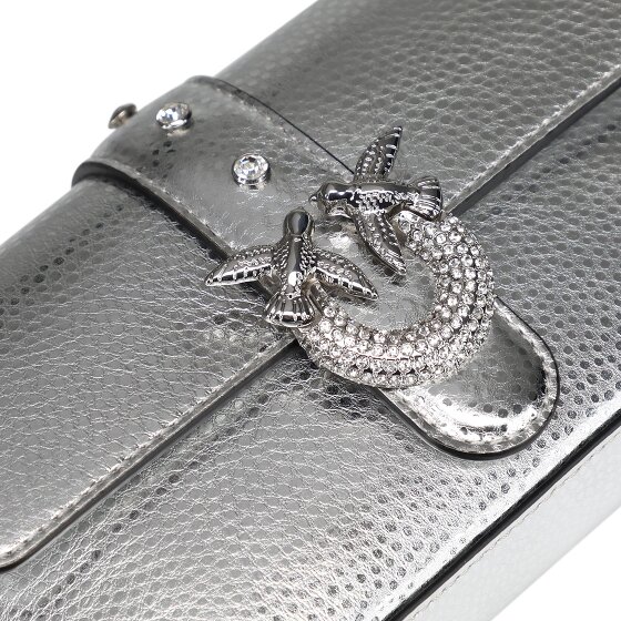 PINKO Love One Mini Bag Umhängetasche Leder 18 cm