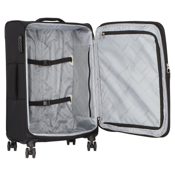 Worldpack Dublin 4 Rollen Kofferset 3-teilig mit Dehnfalte