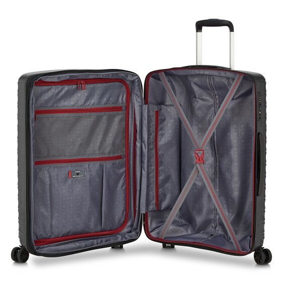 Roncato Wave 4 Rollen Trolley 65 cm mit Dehnfalte