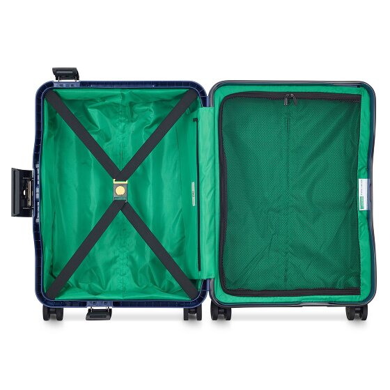 Delsey Paris x United Colors of Benetton Color Block Hardside 4-Rollen Kabinentrolley 55 cm