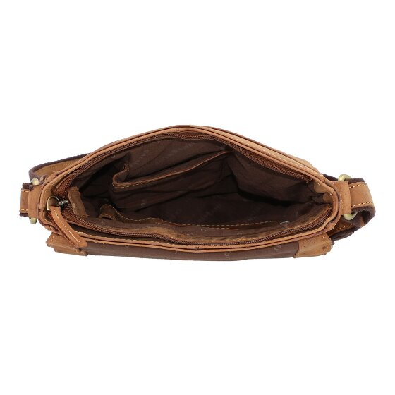 Greenburry Vintage Umhängetasche Leder 23 cm