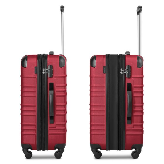 Wenger Amplar Evo 4 Rollen Trolley M 65 cm mit Dehnfalte