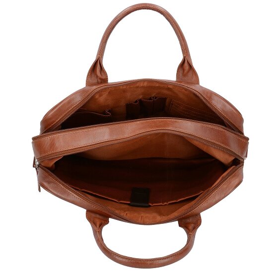 Dermata Aktentasche Leder 40 cm Laptopfach