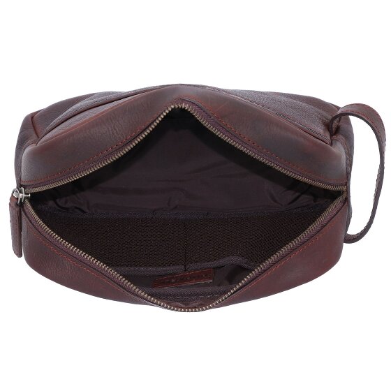 Burkely Antique Avery Kulturbeutel Leder 25 cm