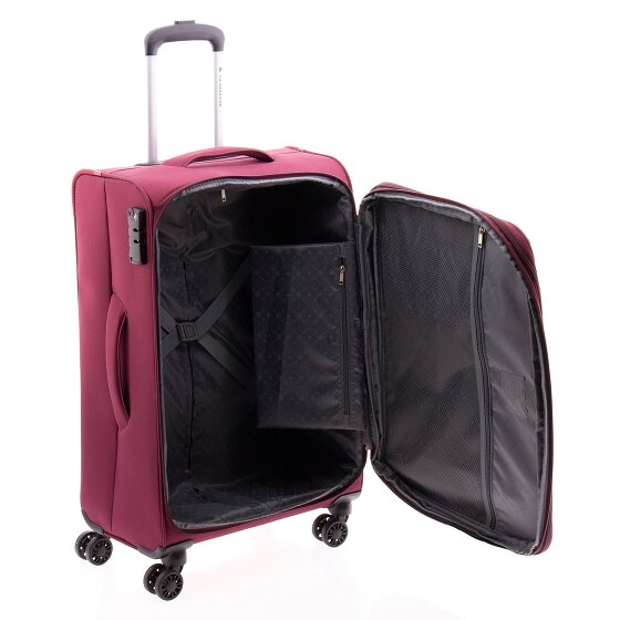 Gladiator 3700 4 Rollen Trolley 66 cm mit Dehnfalte