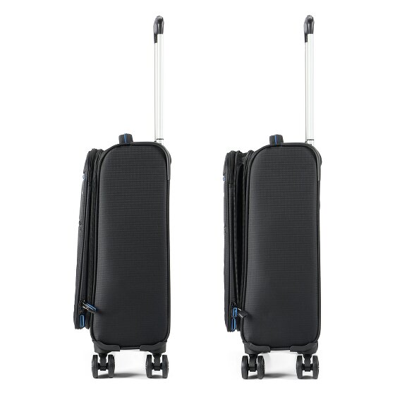 Benzi 5825 4 Rollen Kabinentrolley 55 cm mit Dehnfalte