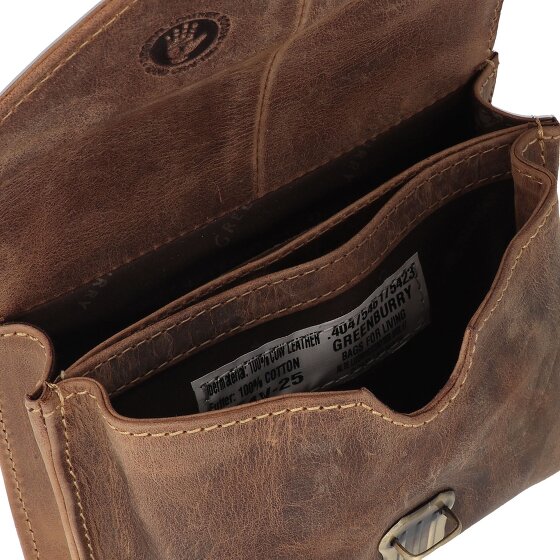 Greenburry Vintage Gürteltasche Leder 15 cm