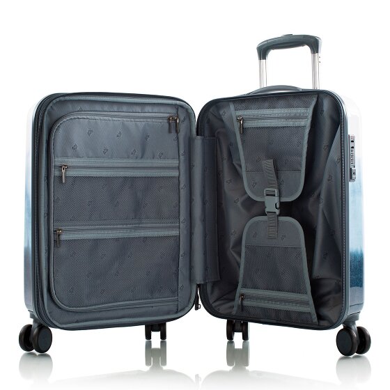 Heys Black Camo 4 Rollen Kabinentrolley S 53 cm mit Dehnfalte