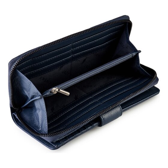 Jack Kinsky Livorno 1026 Geldbörse RFID Schutz Leder 19 cm