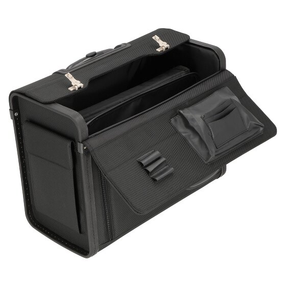 Dermata 2 Rollen Pilotentrolley 38 cm