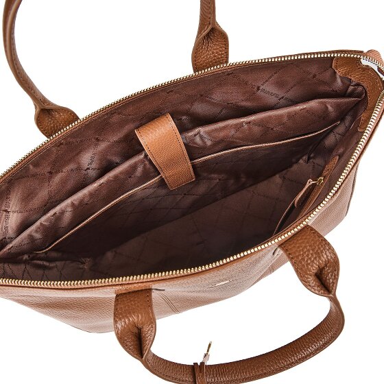 Braun Büffel Hanna Shopper Tasche Leder 39 cm Laptopfach