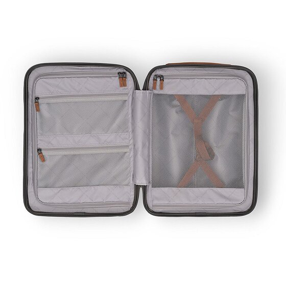 The Chesterfield Brand Zuna 4 Rollen Kabinentrolley S 55 cm Laptopfach