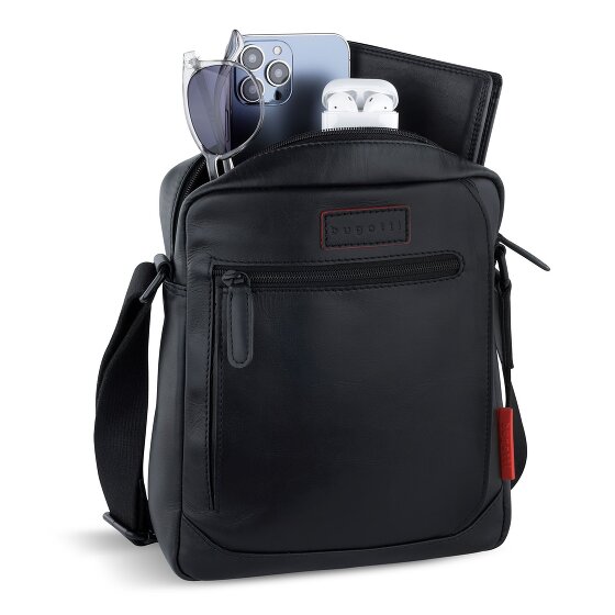 Bugatti Clark Umhängetasche Leder 21 cm