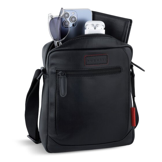 Bugatti Clark Umhängetasche Leder 21 cm