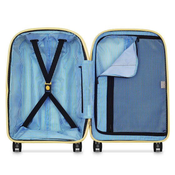 Delsey Paris Clavel 4-Rollen Kabinentrolley 55 cm mit Dehnfalte