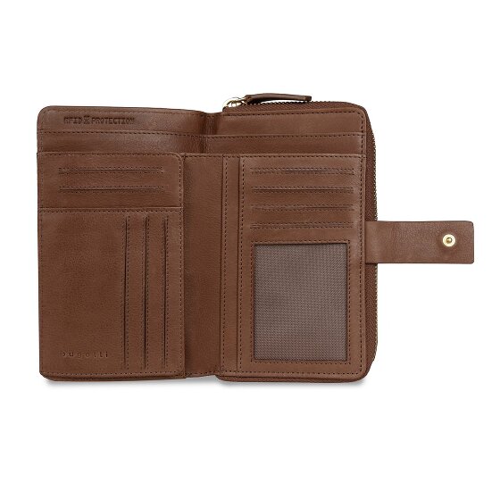 Bugatti Noemi Geldbörse RFID Schutz Leder 16 cm