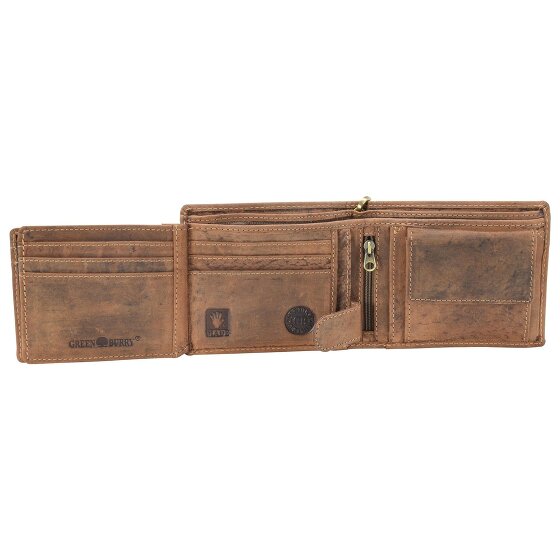 Greenburry Vintage Bike Geldbörse Leder 12 cm