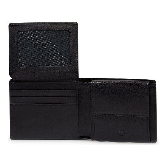 Piquadro Solm Geldbörse RFID Schutz Leder 11 cm