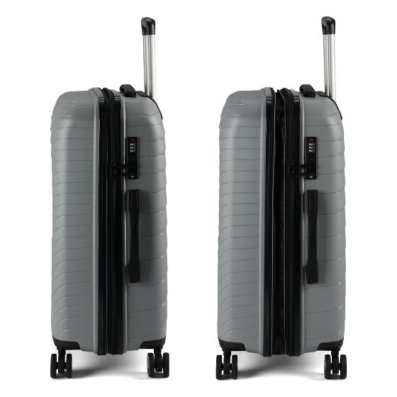 Benzi 5808 4 Rollen Trolley 65 cm mit Dehnfalte