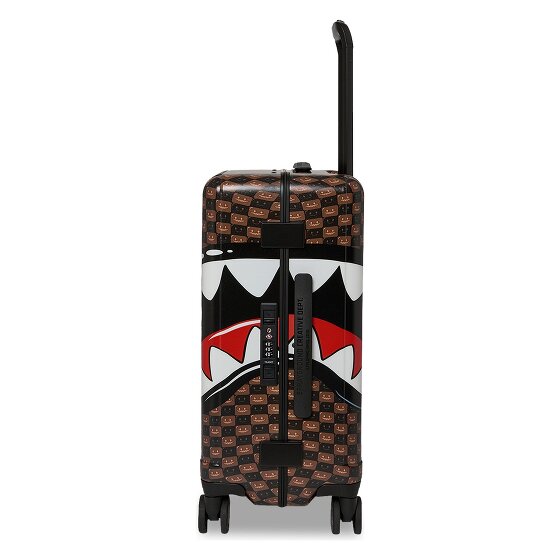 Sprayground Sharks In Paris 4 Rollen Kabinentrolley 55 cm