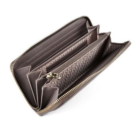 AIGNER Deborah Geldbörse RFID Schutz Leder 19 cm