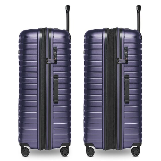 Pactastic Collection 04 THE LARGE + 4 Rollen Trolley L 75 cm mit Dehnfalte