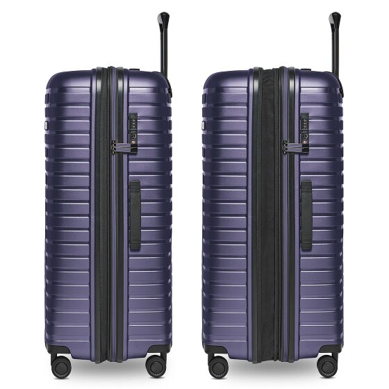 Pactastic Collection 04 THE LARGE + 4 Rollen Trolley L 75 cm mit Dehnfalte