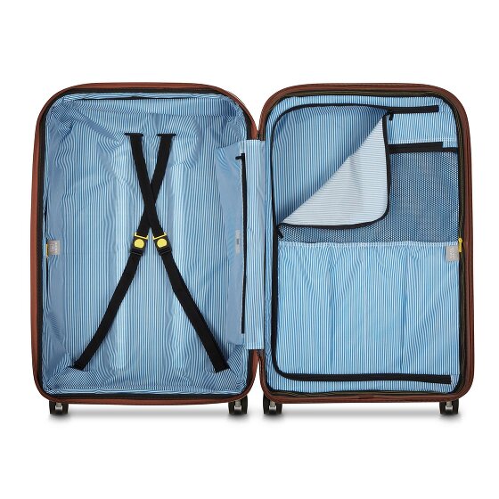Delsey Paris Carrousel 2 4 Rollen Trolley 77 cm mit Dehnfalte