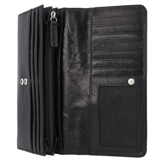 mano Donna Aurona Geldbörse RFID Leder 19 cm