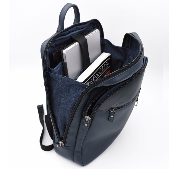 Jump Boston Rucksack 39 cm Leder Laptopfach