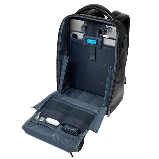 Piquadro Blue Square Daypack Leder 29 cm Laptopfach