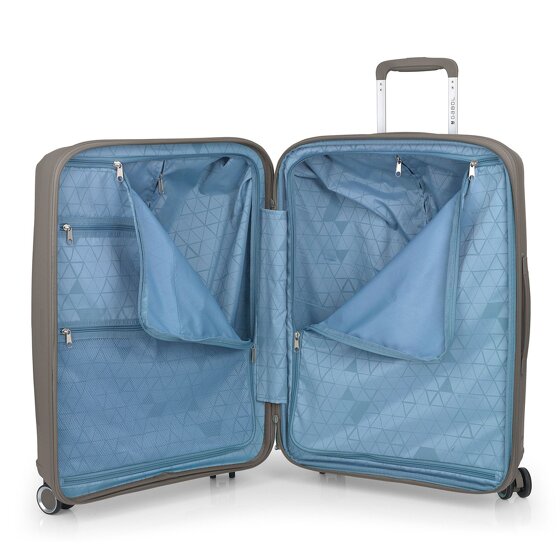 Gabol Queens 4 Rollen Trolley M 64.5 cm mit Dehnfalte