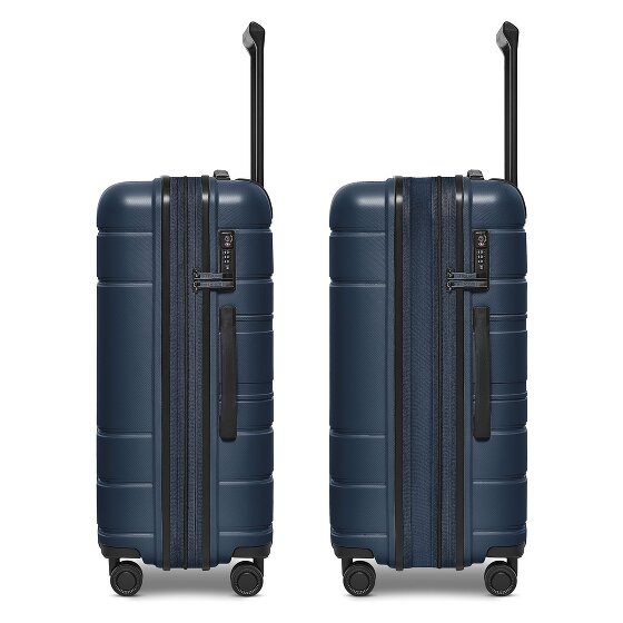 Redolz Essentials 11 4 Rollen Trolley 66 cm mit Dehnfalte
