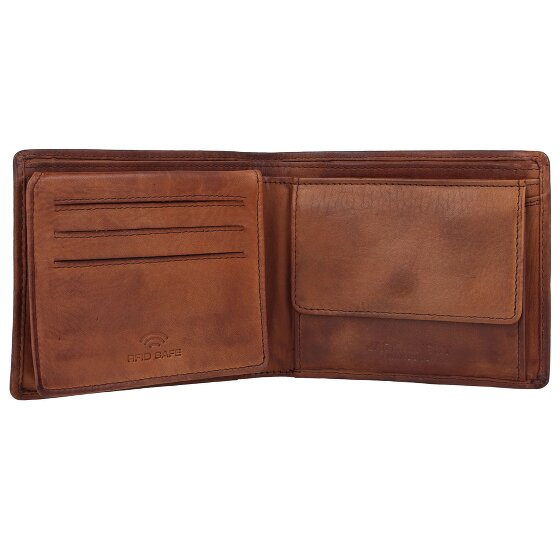 Jack Kinsky Nelson Geldbörse RFID Leder 13 cm
