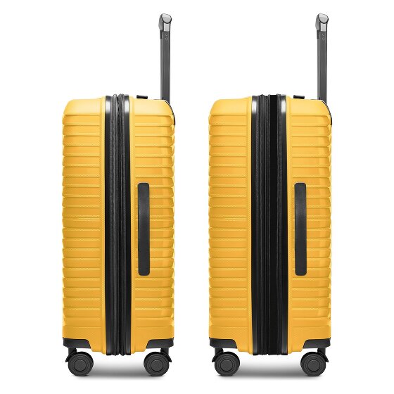 Stratic Shine 4 Rollen Trolley 66 cm mit Dehnfalte