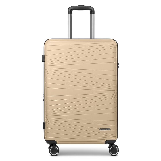 Franky Dallas 3.0 4 Rollen Trolley M 65 cm mit Dehnfalte